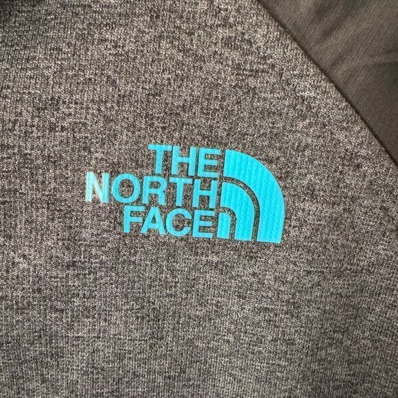 The North Face Gray and Teal Jacket - Picture 5 of 5